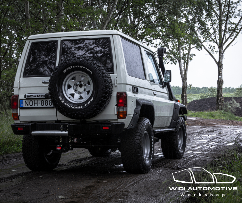 Classic vehicle restoration
